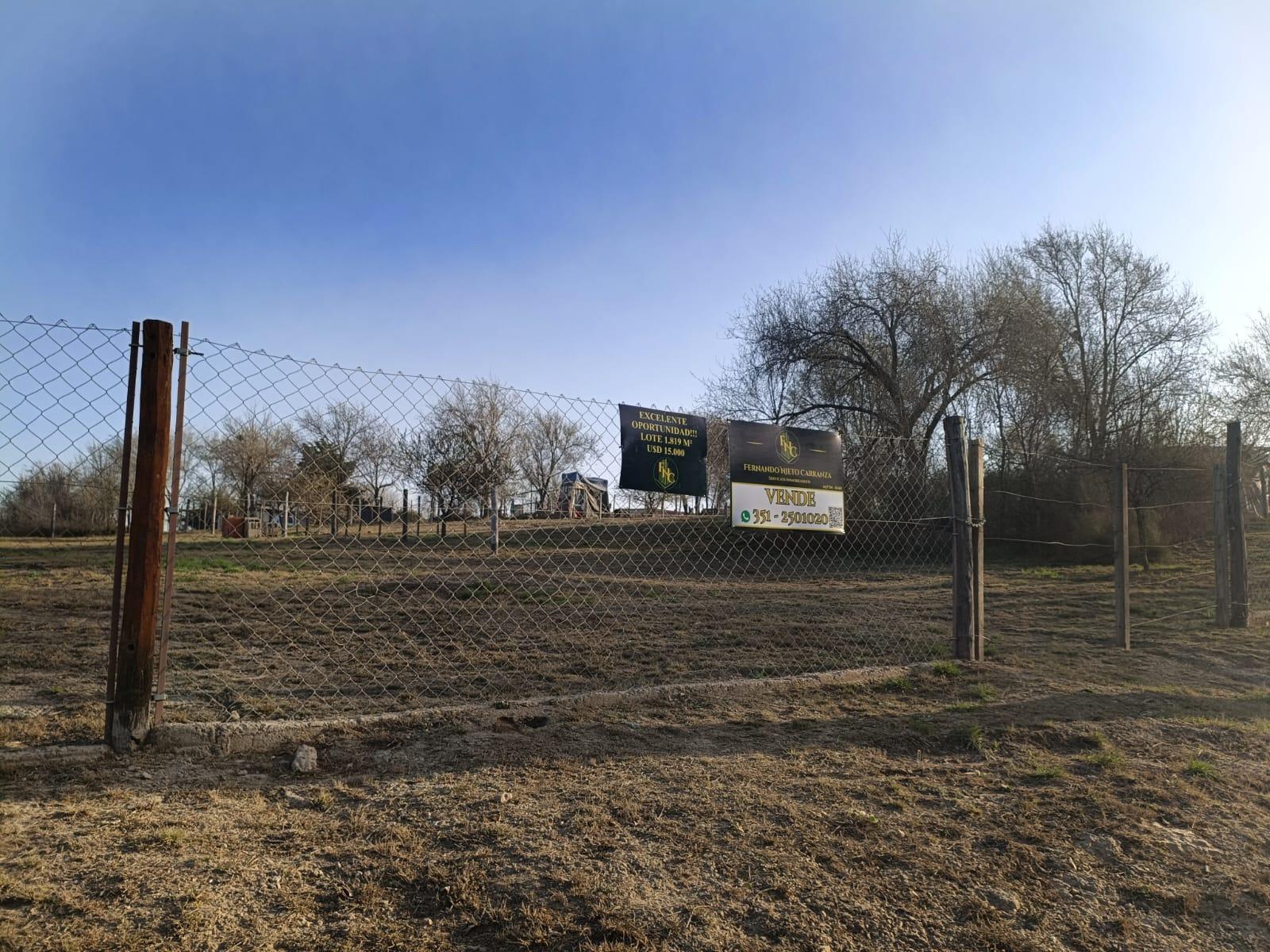 OPORTUNIDAD DE INVERSIÓN –VENTA DE LOTE (1.819 m2) Barrio Mirador del Lago
